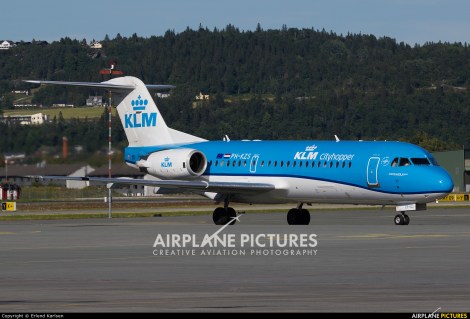 KLM Cityhopper Fokker F70