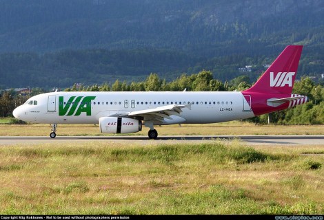 Air VIA Airbus A320