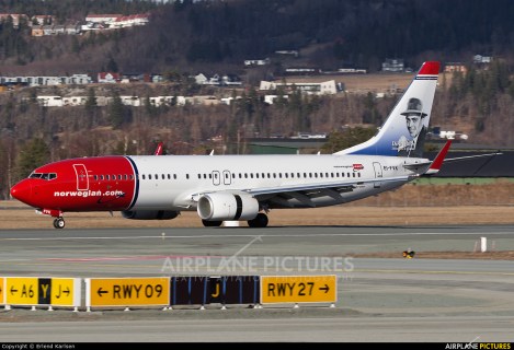 Norwegian Air International Boeing B737-800